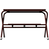 Builder's steps | painted, 2 steps | Width: 1.00 mHeight: 0.70 m